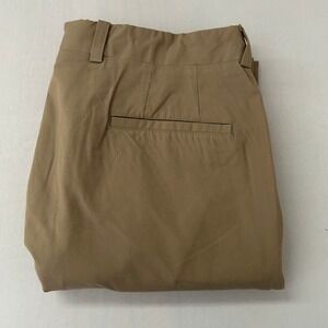 Jack Victor Mens 34Rx33 Crossover Pants Khaki Wool Blend‎ Modern Fit Montreal